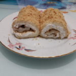 Bisküvili Tavuk Göğsü Sarma