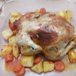 Fırın Poşetinde Kızarmış Tavuk