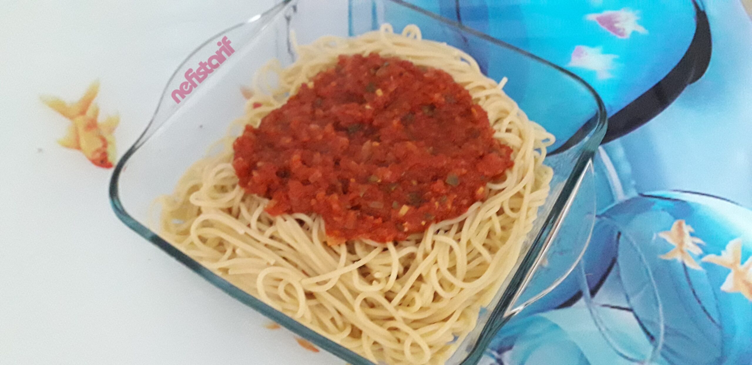 Nefis Marinara Soslu Spagetti Tarifi