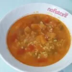Nefis Patlıcanlı Bulgur Çorbası