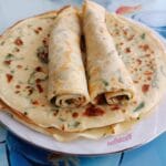 Kahvaltıya Nefis Peynirli Maydanozlu Krep Tarifi