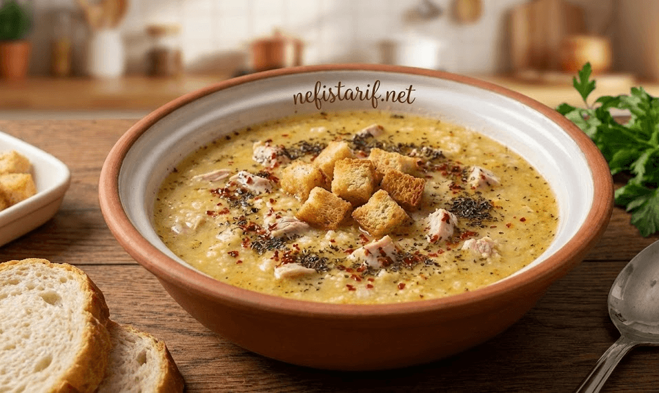 Nefis İrmikli Tavuk Çorbası