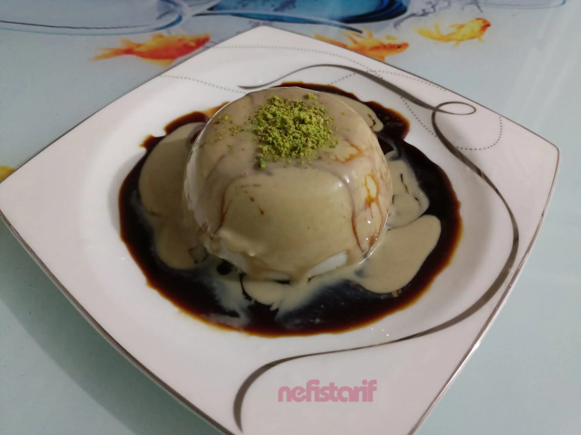 Nefis Tahinli Muhallebi Tarifi