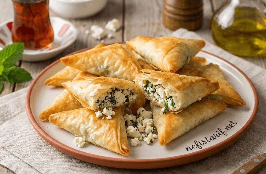 Kolay Peynirli Muska Böreği Tarifi