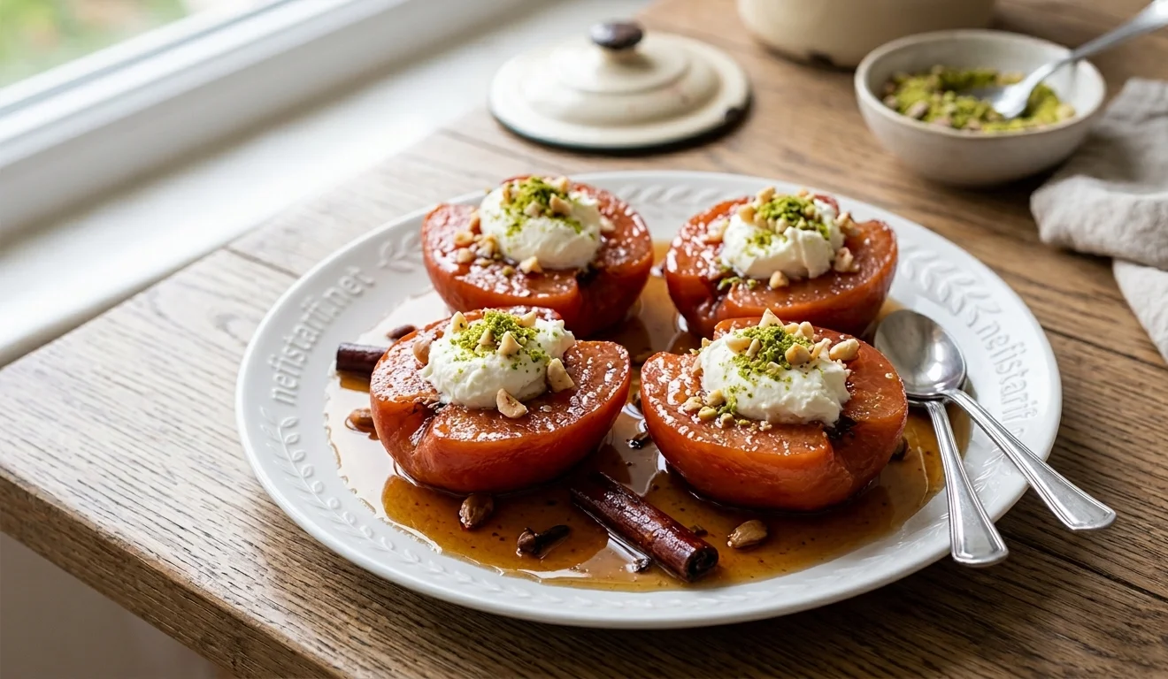 Ayva Tatlısı Tarifi – Evde Kolay ve Tam Ölçülü Ayva Tatlısı Yapımı