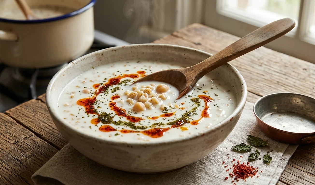 Toyga Çorbası Tarifi – Yoğurtlu Buğdaylı Nohutlu Çorba Nasıl Yapılır?