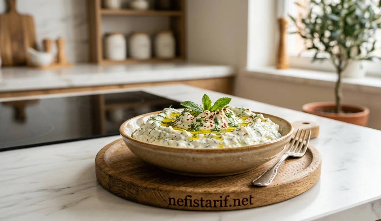 Haydari Tarifi – Yoğurtlu ve Sarımsaklı En Pratik Meze