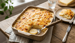 Fırında Patates Graten Tarifi – Beşamel Soslu, Tam Ölçülü ve Garantili Lezzet