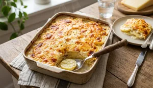Fırında Patates Graten Tarifi – Beşamel Soslu, Tam Ölçülü ve Garantili Lezzet