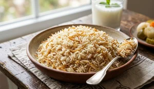 Tel Şehriyeli Pirinç Pilavı Tarifi – Tane Tane ve Tam Ölçülü Pilav