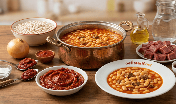 Etli Kuru Fasulye Tarifi – Tam Kıvamında, Lezzetli ve Doyurucu Etli Kuru Fasulye Tarifi – Tam Kıvamında, Lezzetli ve Doyurucu