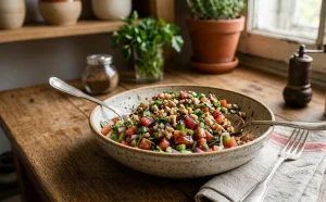 Gavurdağı Salatası Nasıl Yapılır? Cevizli Nefis Salata Tarifi