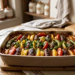 Fırında İzmir Köfte Tarifi – Evde Kolay ve Lezzetli Ana Yemek