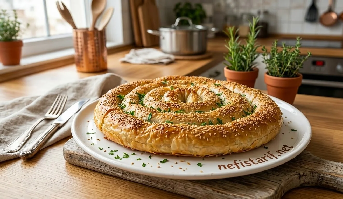 Kıymalı Mercimekli Çıtır Börek Tarifi – Fırında Kolay ve Lezzetli Börek Yapımı