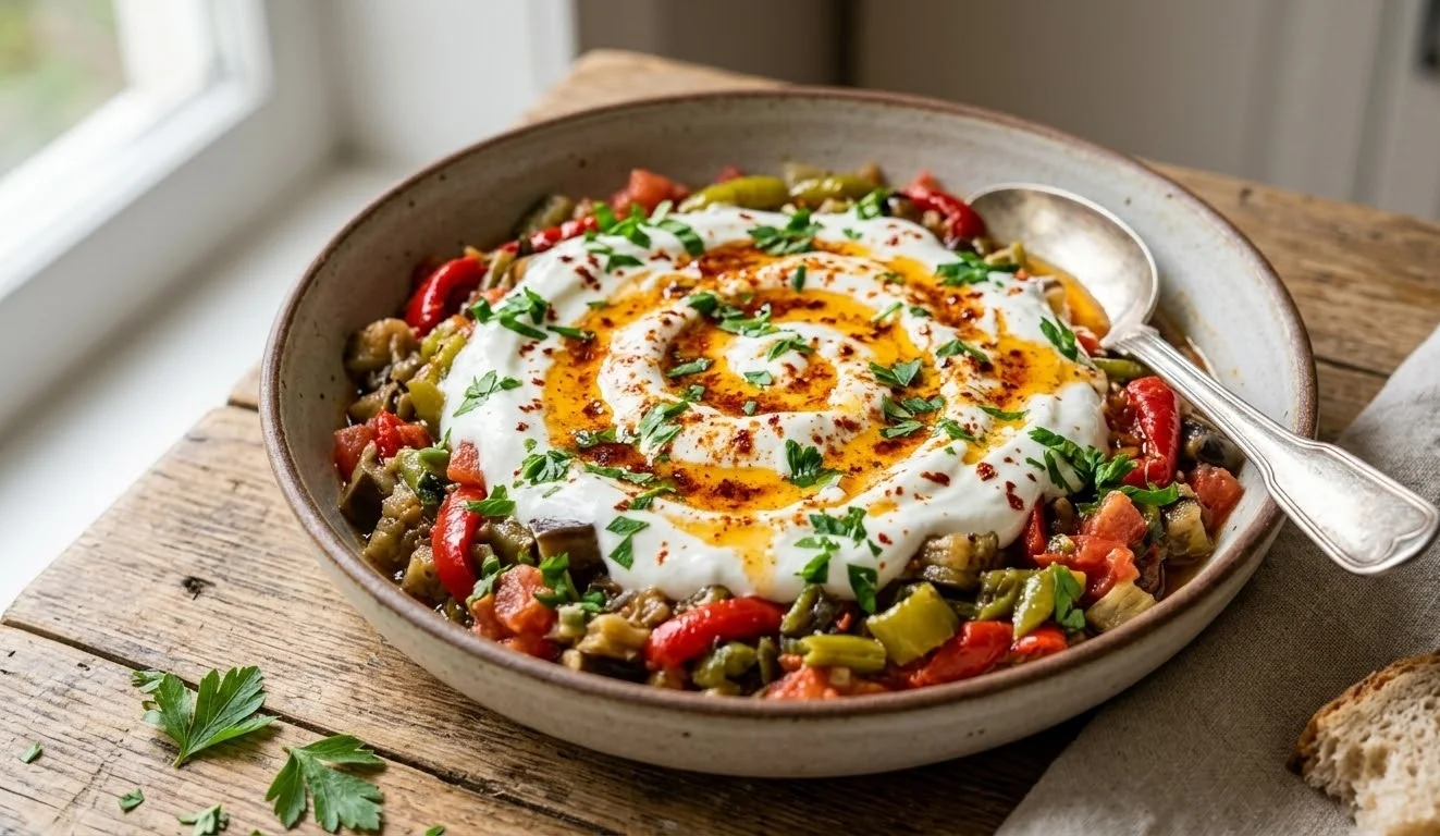 Mamzana Tarifi – Köz Patlıcanlı Yoğurtlu Nefis Meze Nasıl Yapılır?